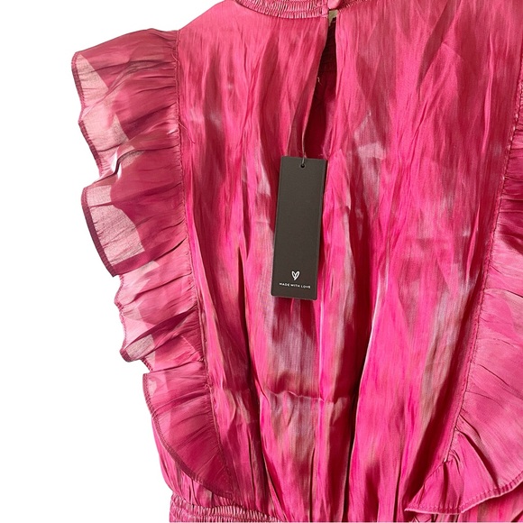 Lulu's Red Midi Dress - Picture 8 of 9